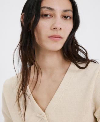 Women's Ties Knitted Cardigan