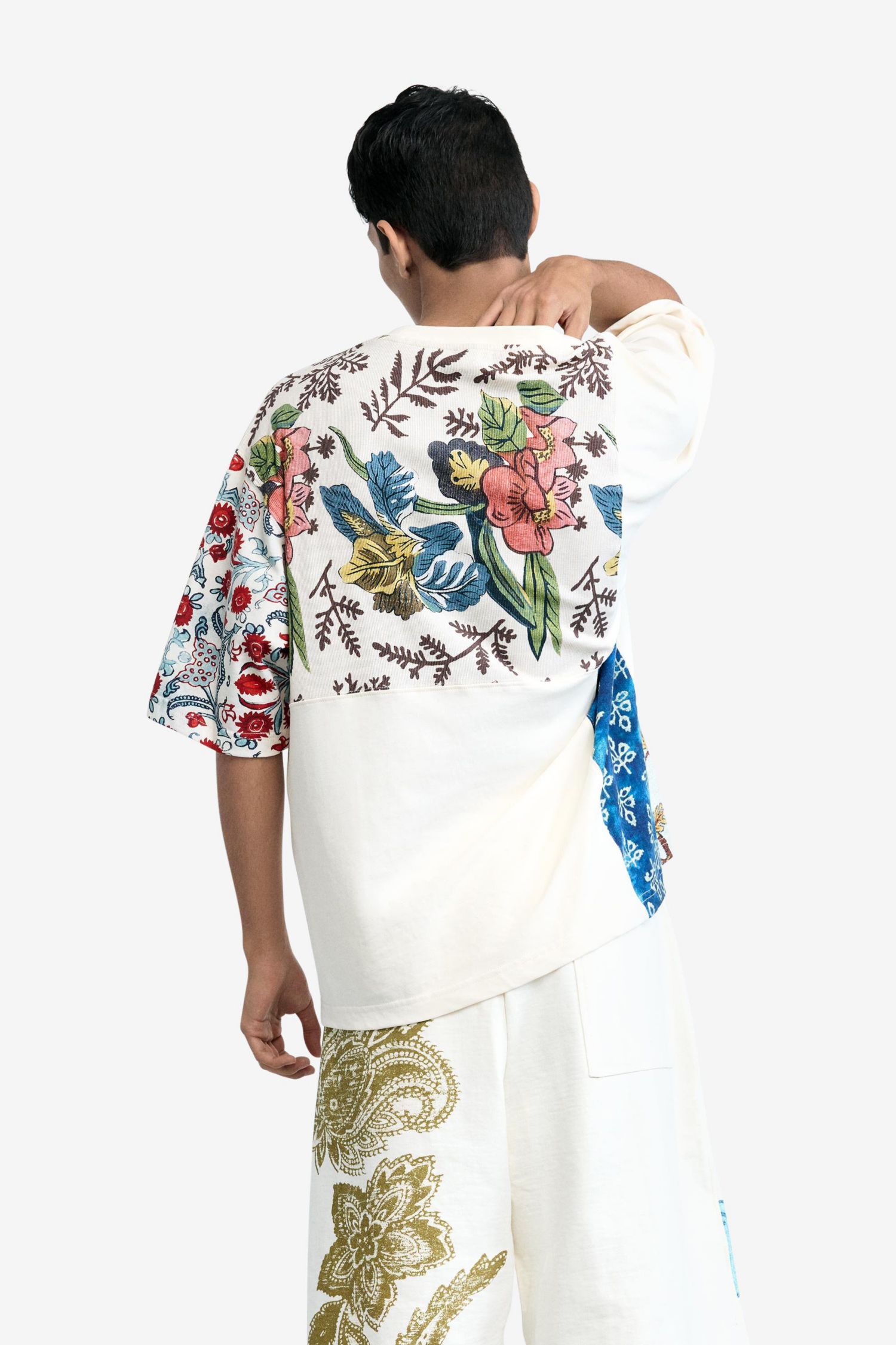 Men's Patchwork T-shirt