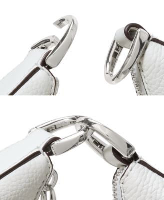 Duo Large Pebbled Leather Crossbody Bag