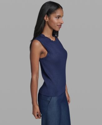 Women's Crew Neck Knit Top