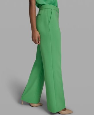 Women's Flare Front-Zipper Pants