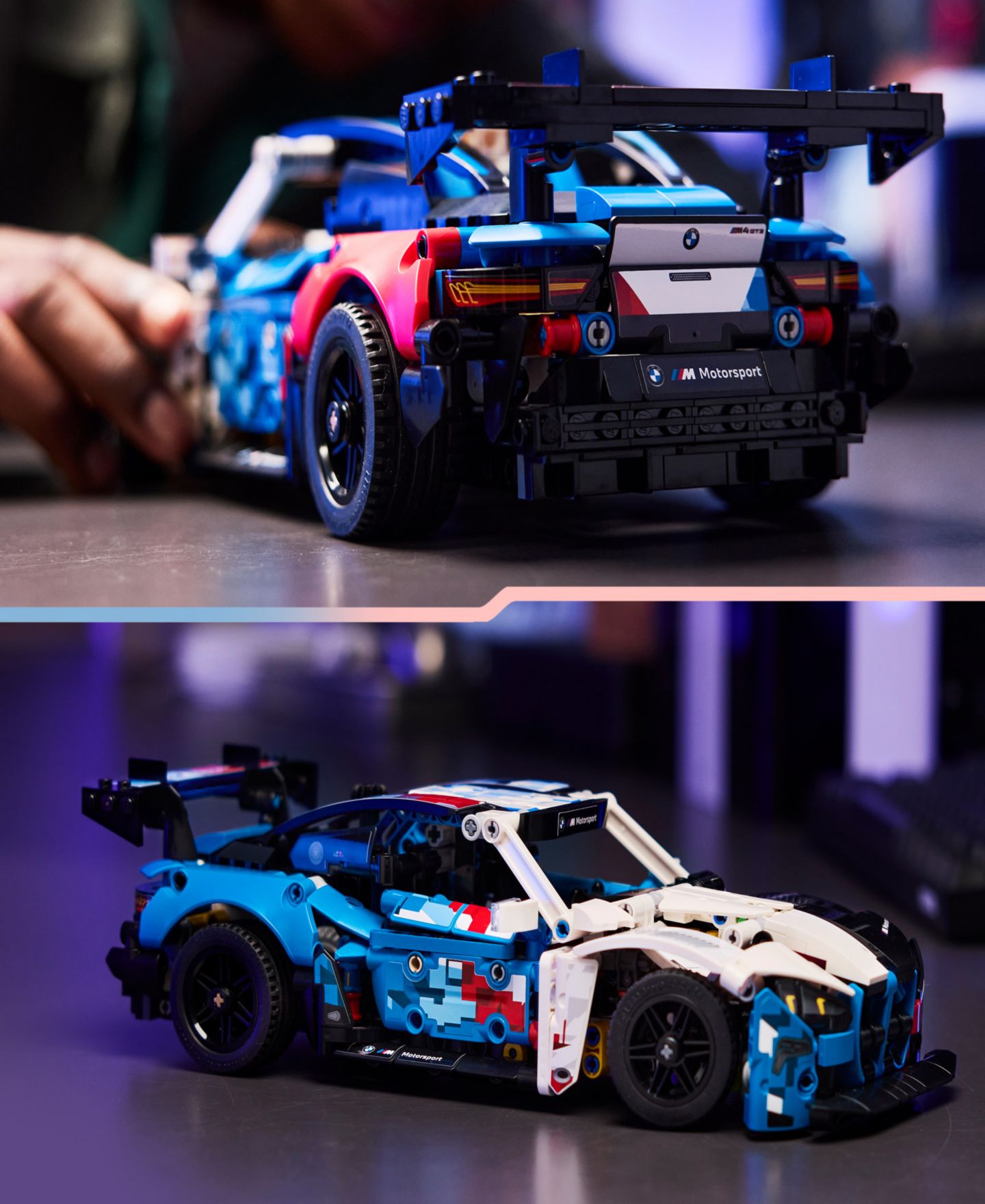 Детский конструктор LEGO® Technic BMW M4 GT3 EVO Race Car Building Set, 42226 — фото 5