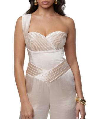 Women's Love Song Satin Top