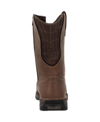 Men's Athens 360 11" Pull-On Waterproof Moc-Toe Nano Composite Toe Work Boot