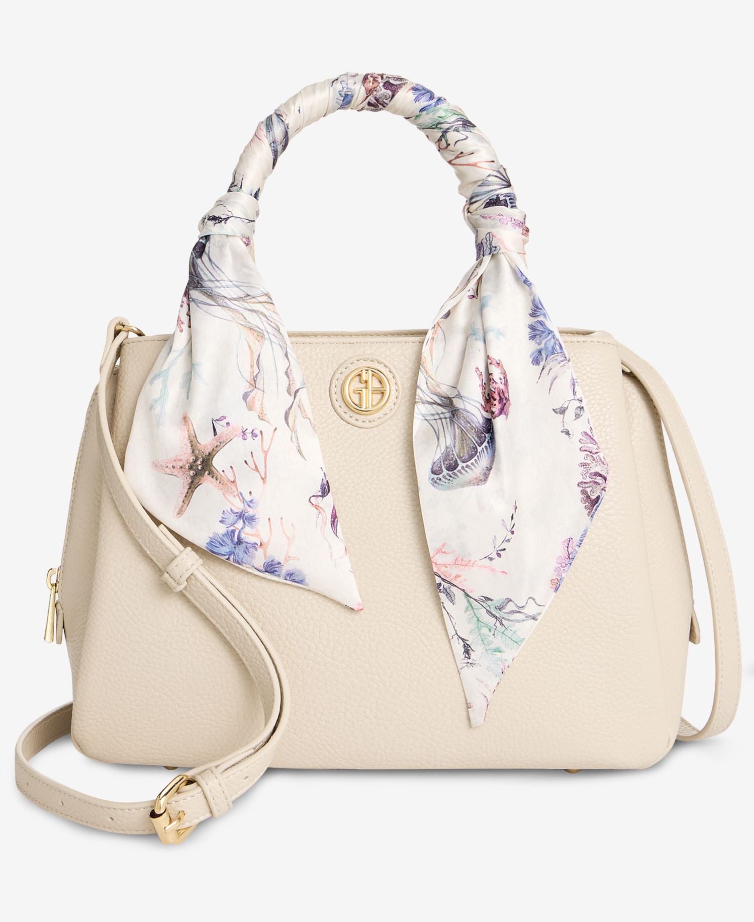 Scarf Handle Satchel