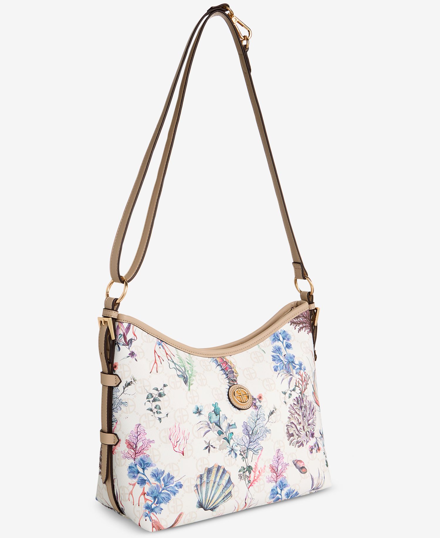 Sea Print Shoulder Bag