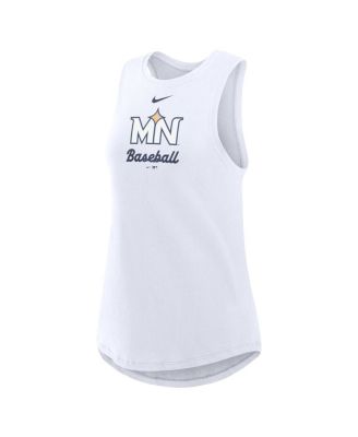 Women's White Minnesota Twins City Connect Tricode High Neck Dri-FIT Tank Top