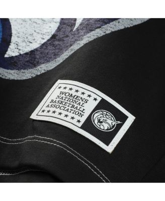 Women's White Minnesota Lynx Team Split Cropped Boxy T-Shirt