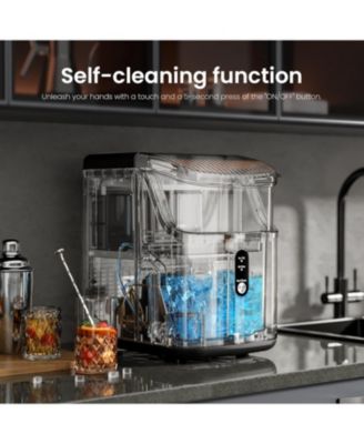 Compact Nugget Ice Maker, 35 lbs. Capacity with Chewable Ice