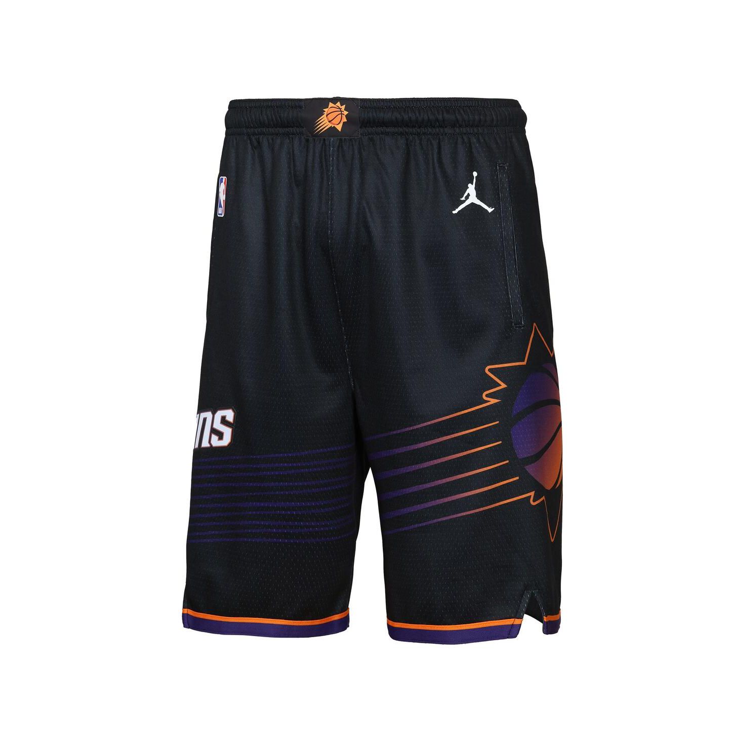 Детские шорты Jordan Black Phoenix Suns Statement Edition Swingman Dri-FIT — фото 2