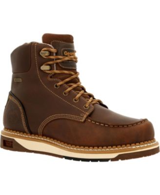 Men's AMP LT Wedge Waterproof Moc-Toe Work Boot