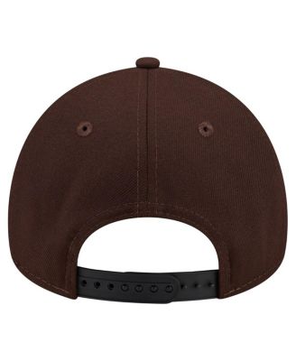 Men's Dark Brown Tampa Bay Buccaneers Burnt Wood A-Frame 9FORTY Adjustable Hat