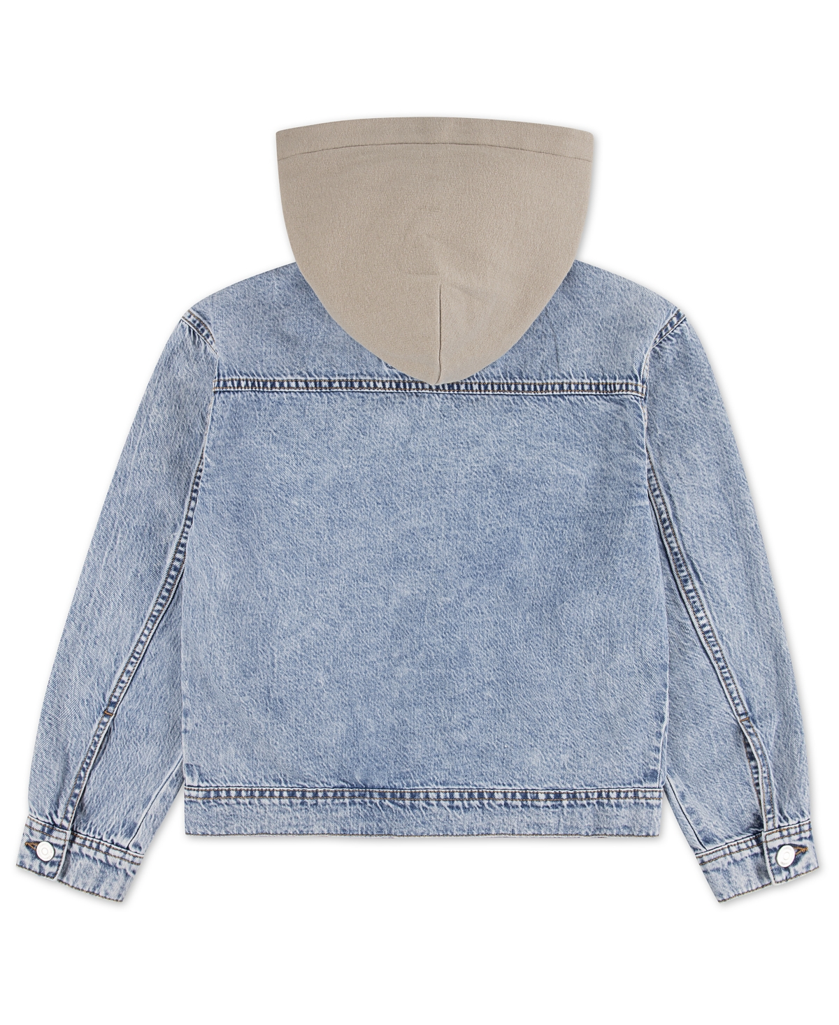 abercrombie kids Boys' Hooded Denim Jacket