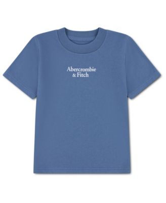 abercrombie kids Boys Logo Classic T-shirts - Blue 22$