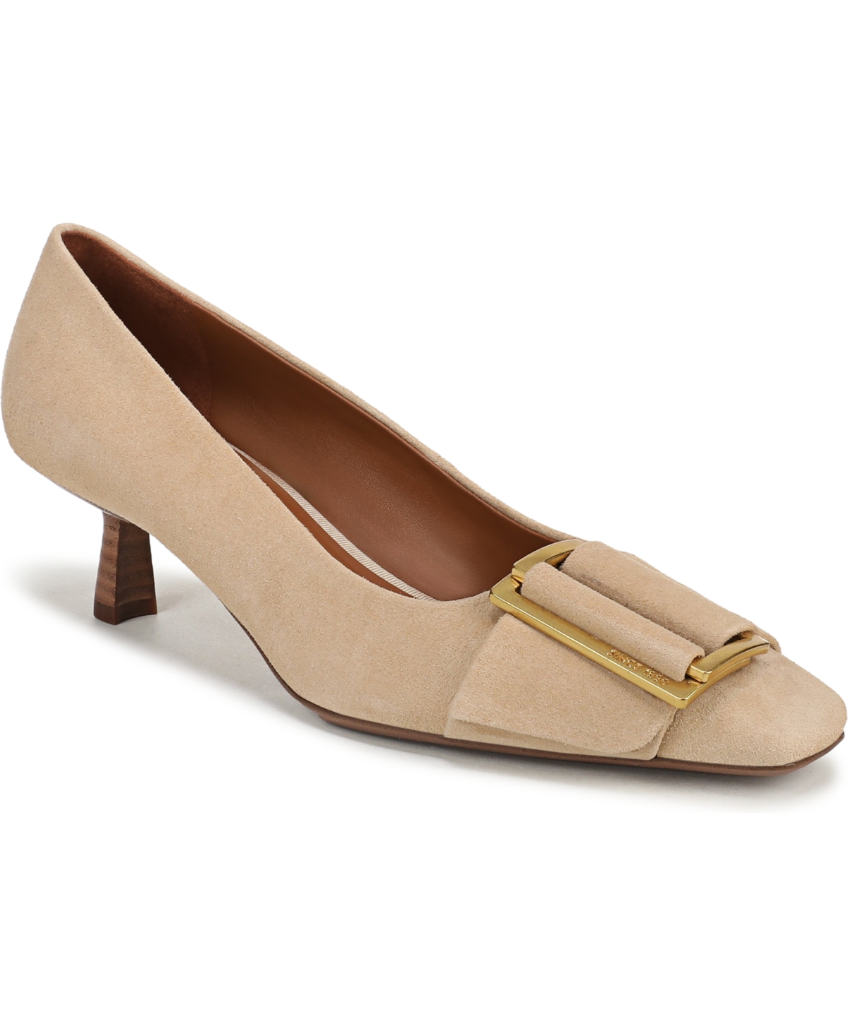 Franco Sarto Franco Rainey Pump (Desert Beige Suede) 9.5 M Slip On Fit, Slip-On Fit