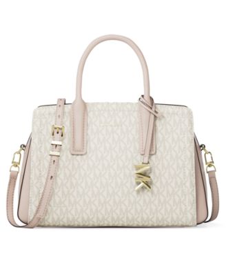 Laila Small Signature Logo Satchel Bag