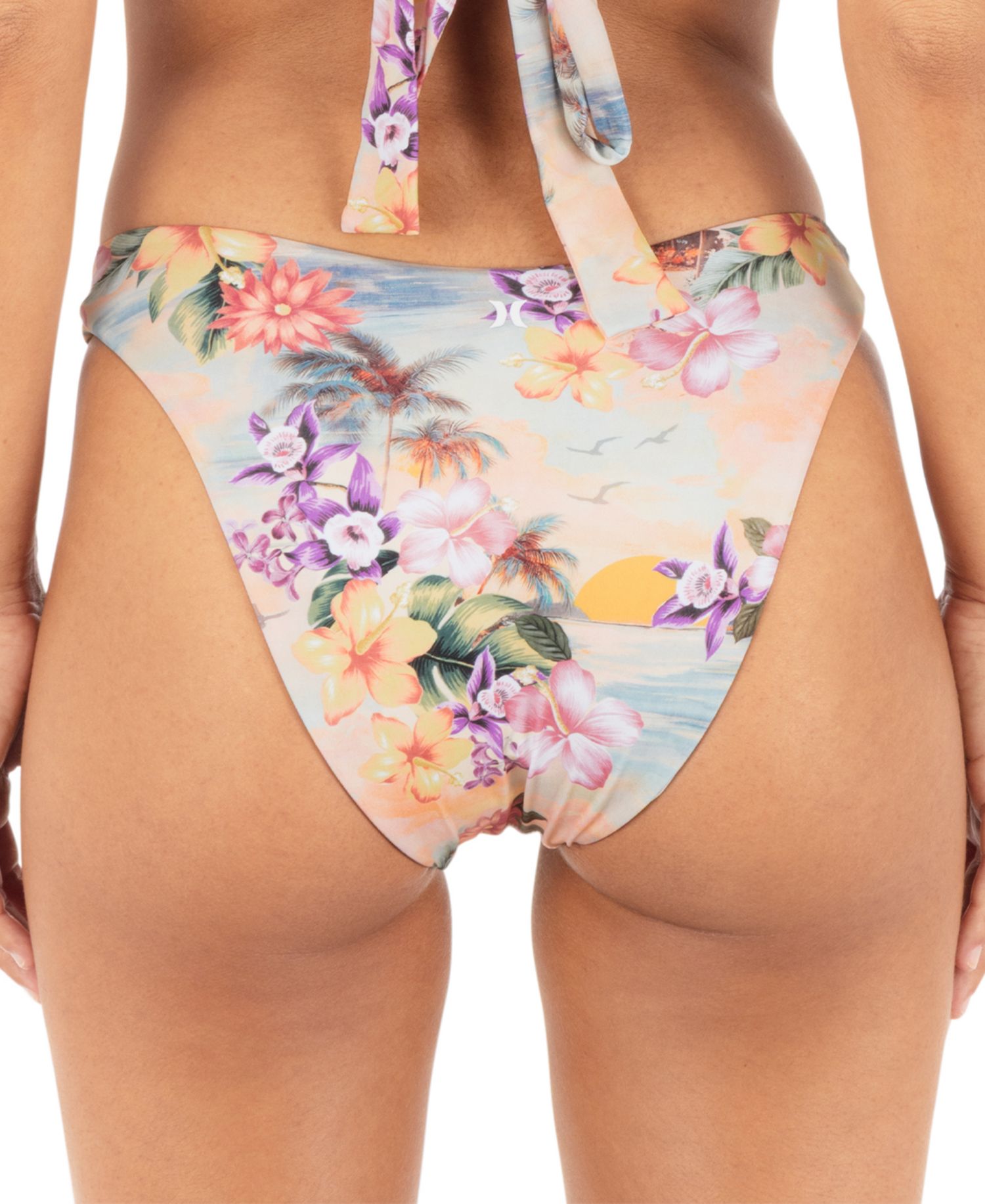 Women's Scenic Sunset Moderate Scoop Knot Swim Bottoms