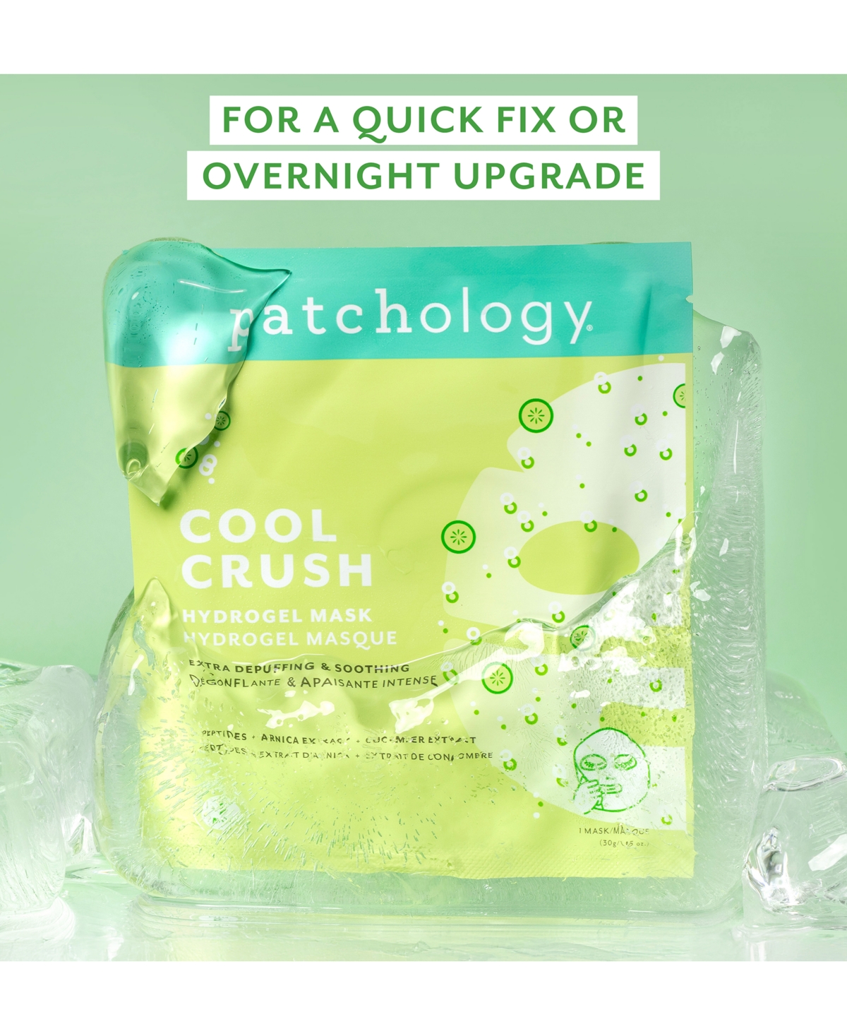 Patchology Serve Chilled Cool Crush Hydrogel Mask, 1.55 oz.