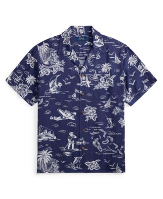 Men's Printed Camp Shirt