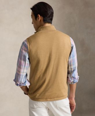Men's Full-Zipper Sweater Vest