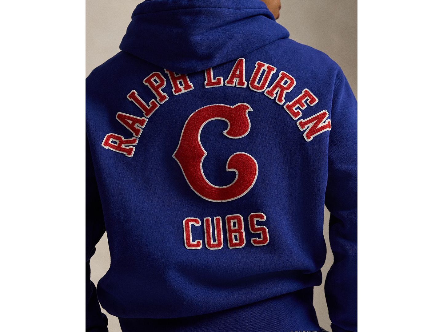 Мужское худи Polo Ralph Lauren Chicago Cubs™, цвет: Королевский синий — фото 4