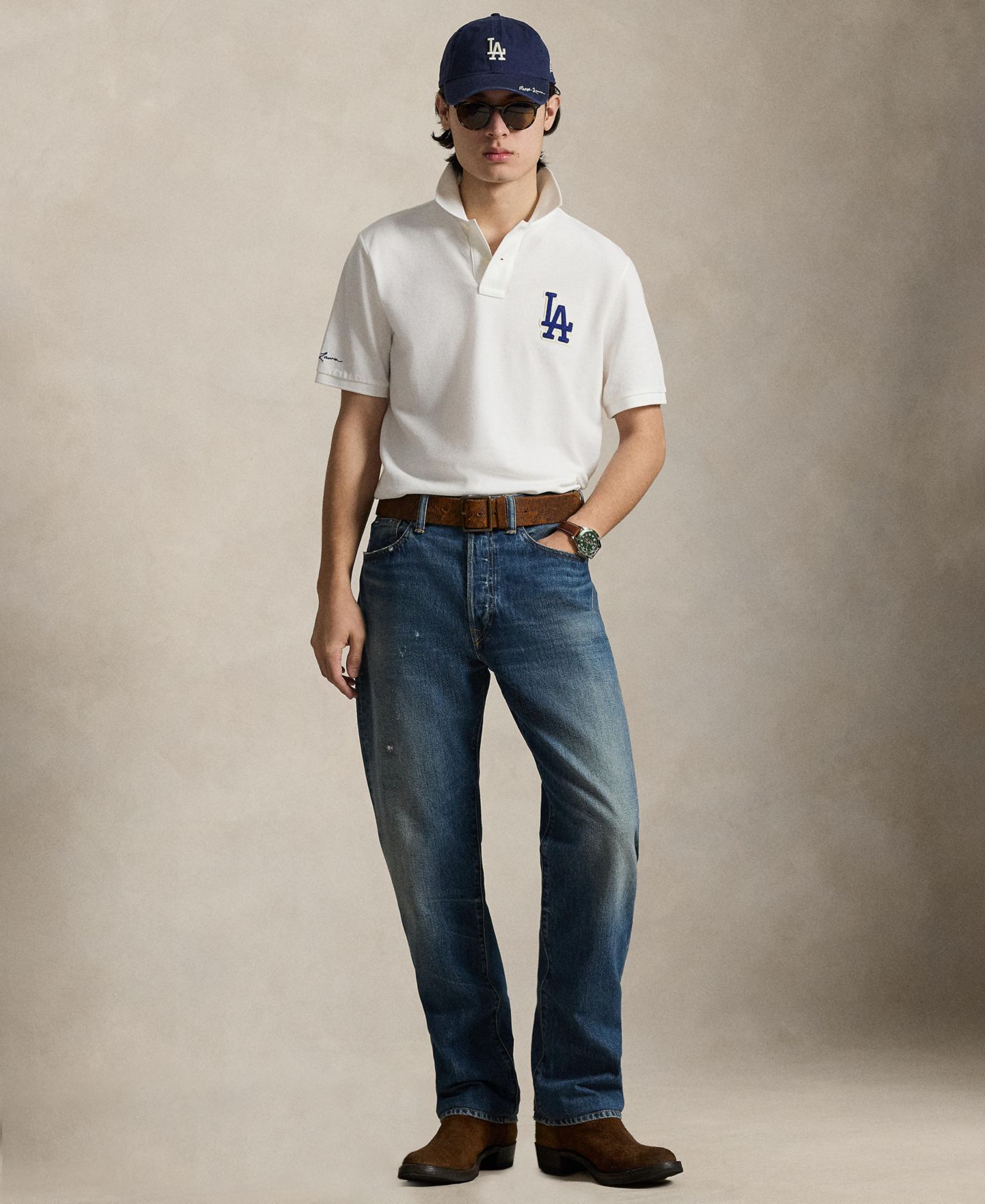 Мужское поло Polo Ralph Lauren Classic-Fit Polo Shirt, цвет: Белый — фото 2