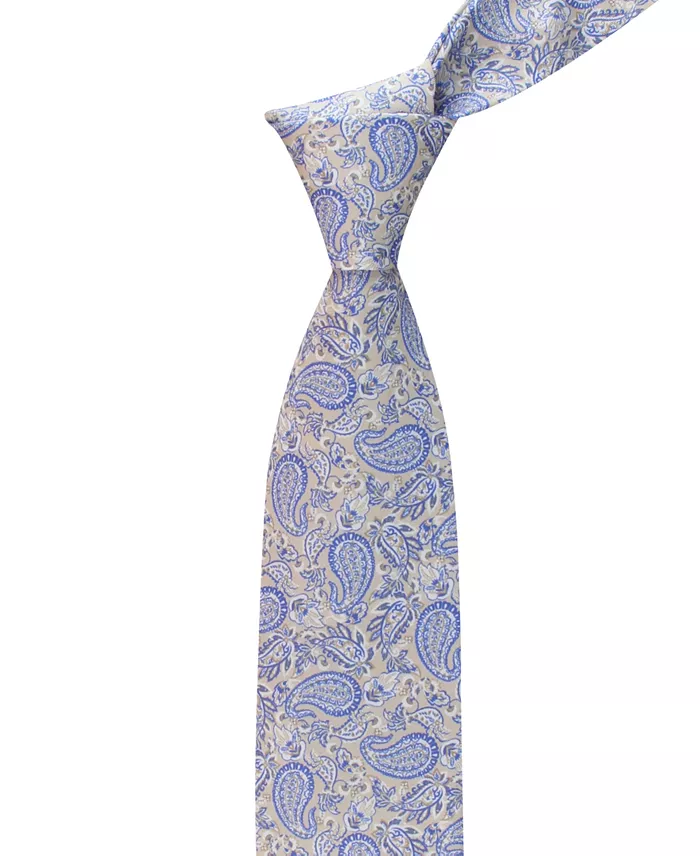 Men's Ramsey Paisley Silk Tie - thumbnail 5