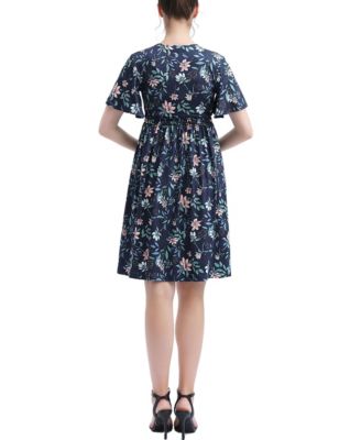 Maternity kimi + kai Annis V-Neck Nursing Dress