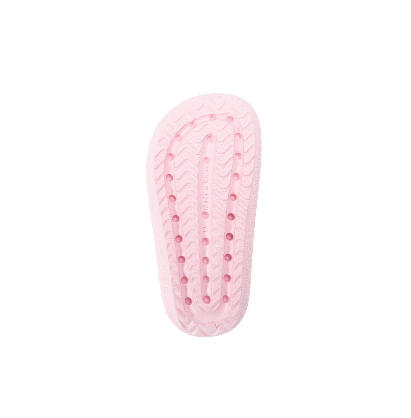 Сандалии Bebe Girls EVA Slide - Lightweight Comfy Slide Sandals with Ice Cream Charms для девочек, цвет: Розовый — фото 6