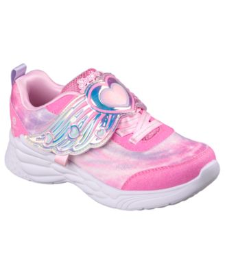 Little Girls Dream Racer - Wing Brites Light-Up Casual Sneakers from Finish Line