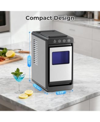 Slim Countertop Ice Maker, 26 lbs. Capacity with 2 Bullet Ice Sizes