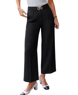 Women's Pull-On Wide Leg Long Pants