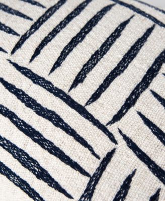 Grace Cotton Blend Decorative Pillow, 14" x 20"