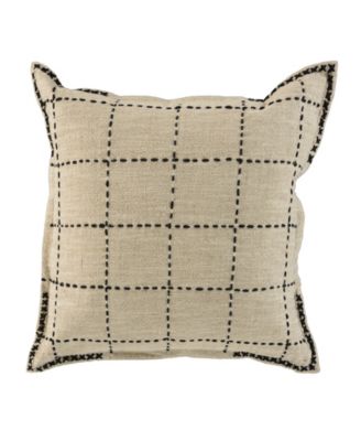 Jennie Cotton Blend Decorative Pillow, 20" x 20"