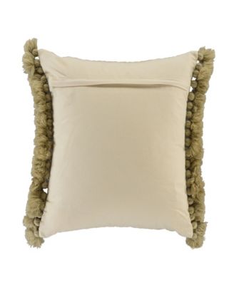 Myrtle Cotton Decorative Pillow, 22" x 22"