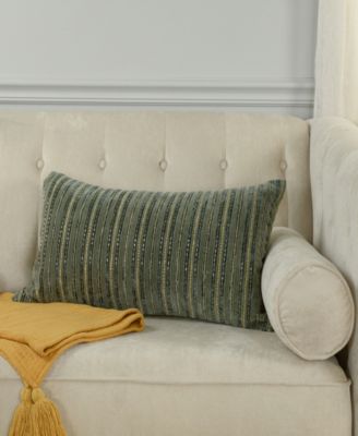 Marie Cotton Blend Decorative Pillow, 14" x 26"