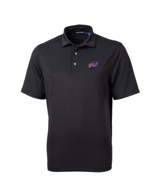 Men's Black Buffalo Bills Virtue Eco Pique Polo Shirt
