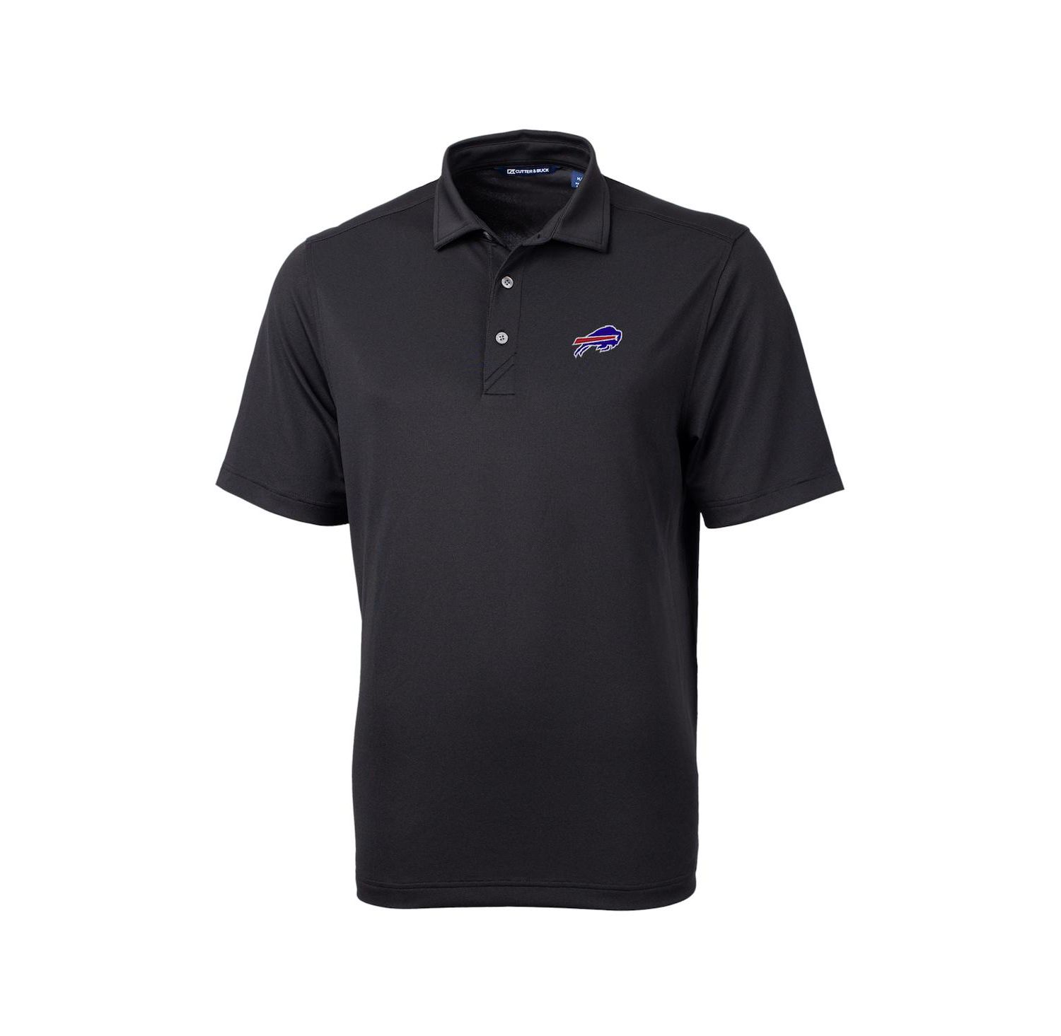 Men's Black Buffalo Bills Virtue Eco Pique Polo Shirt