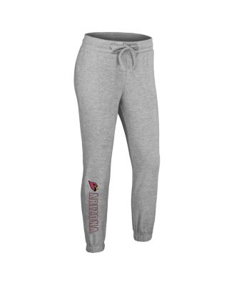 Women's Heather Gray Arizona Cardinals Knit Long Sleeve Tri-Blend T-Shirt & Pants Set