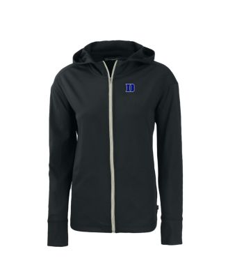 Women's Black Duke Blue Devils Daybreak Eco Full-Zip Hoodie