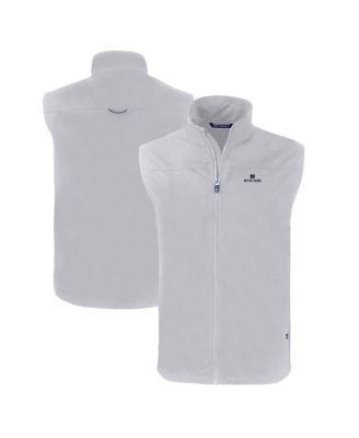 Men's Gray Notre Dame Fighting Irish Charter Eco Full-Zip Vest