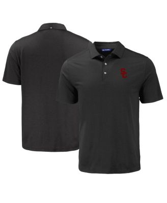 Men's Black USC Trojans Coastline Epic Comfort Eco Polo Shirt