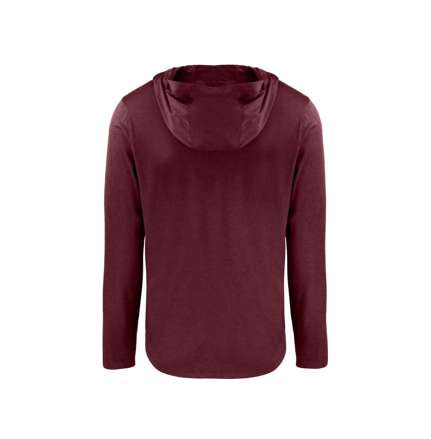 Мужское худи Cutter & Buck Maroon Texas A&M Aggies Coastline Epic Comfort Eco Long Sleeve — фото 3