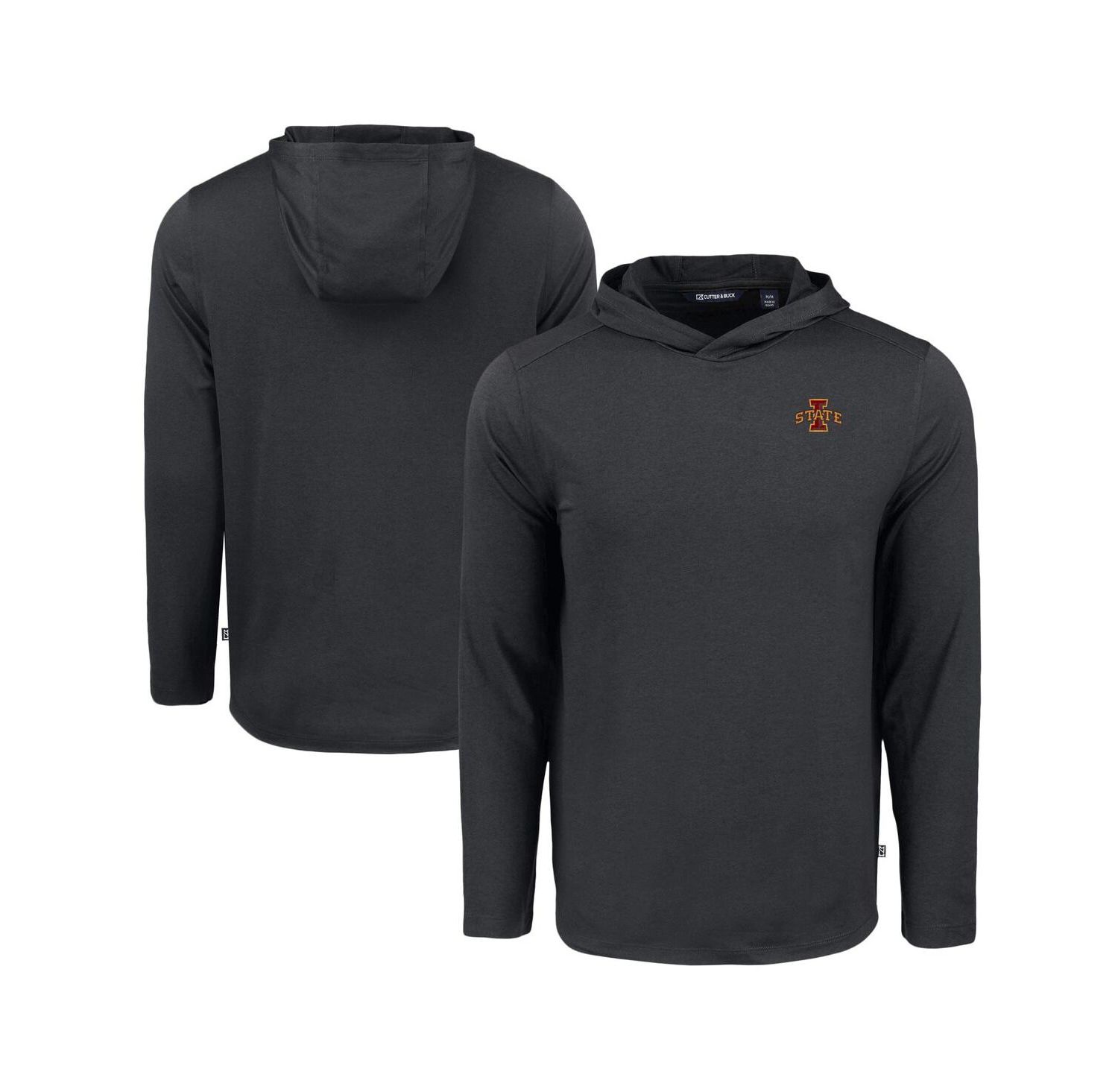Men's Black Iowa State Cyclones Coastline Epic Comfort Eco Long Sleeve Hoodie