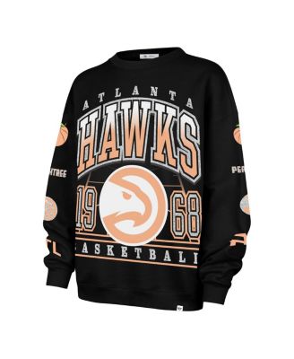 Women's Black Atlanta Hawks 2025/26 City Edition Go Big Oversized Sweatshirt