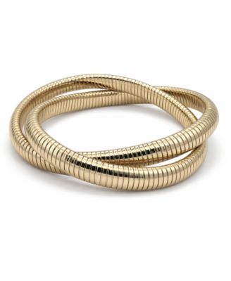 Interlocking Double Twisted Stretch Bracelet