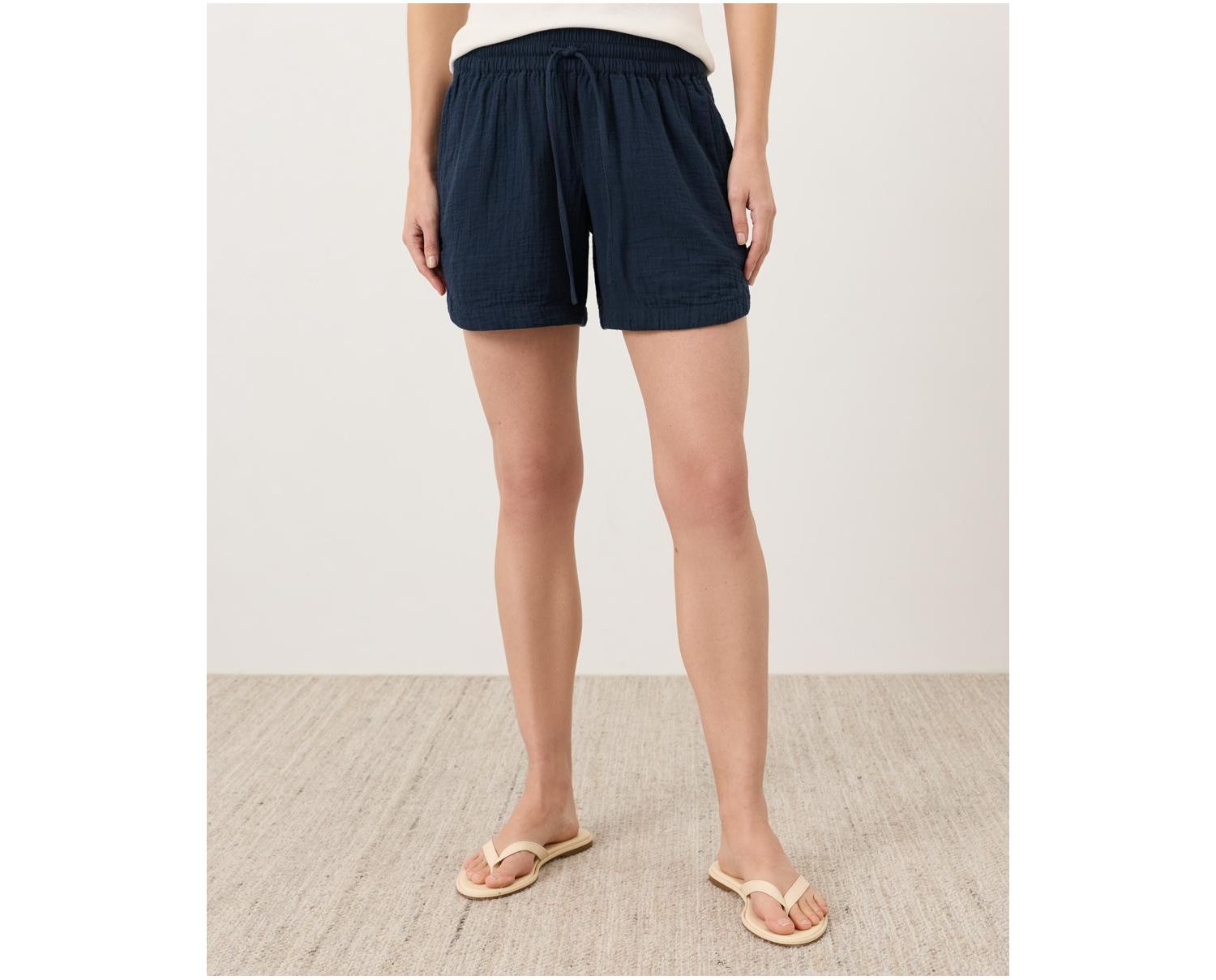 Women's Organic Cotton Coastal Double Gauze Split Hem Pant