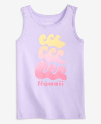 Girls' 5-20 Hawaii Wave Tank Top