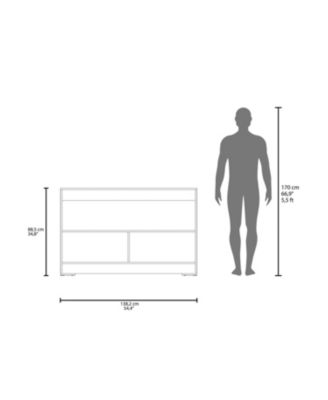 Worland,Kitchen Island with Open Storage and Multi-Purpose