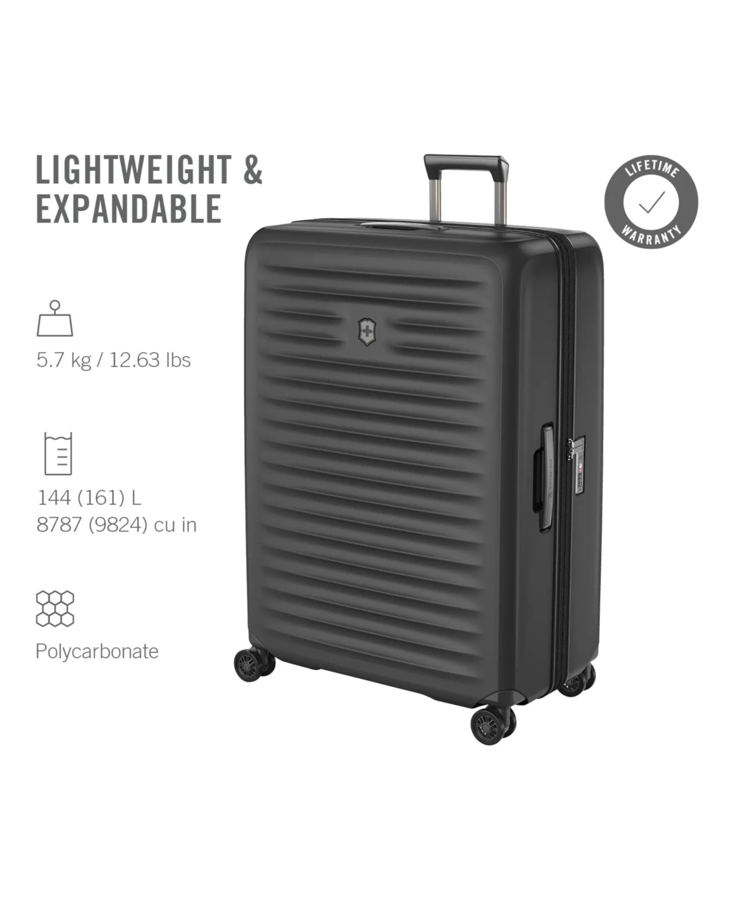 Сумка Victorinox Airox Advanced Extra Large Case, цвет: Чёрный — фото 3